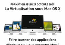 Formation jeudi 29 octobre 2009 — La Virtualisation sous Mac OS X Télécharger le bulletin d'inscription