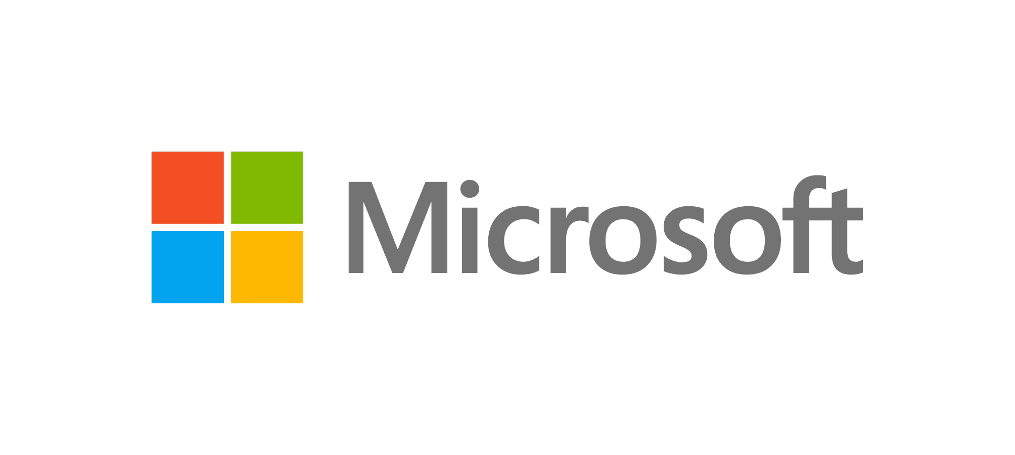 Logo Microsoft gris