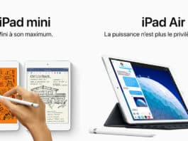 Apple annonce de nouveaux iPad Air et mini iPad mini et iPad Air