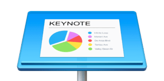 Apple met à jour Keynote en version 9.1 Apple Keynote