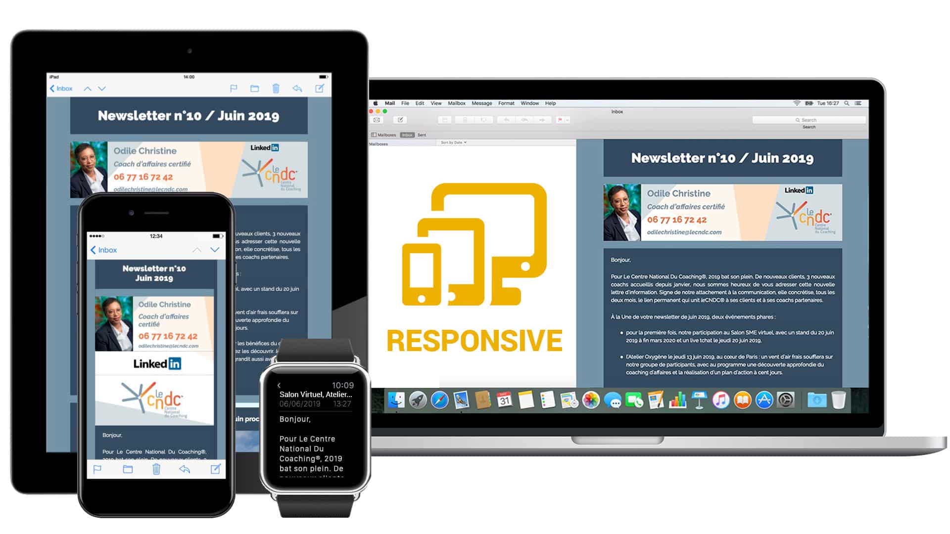 Newsletter responsive