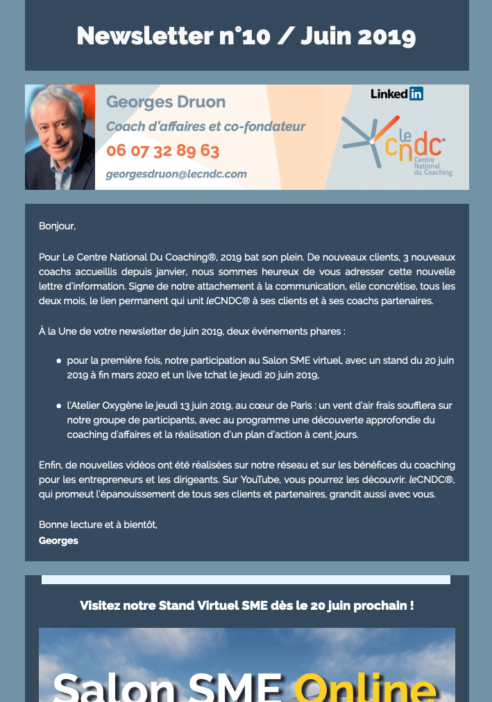 newsletter lecndc®