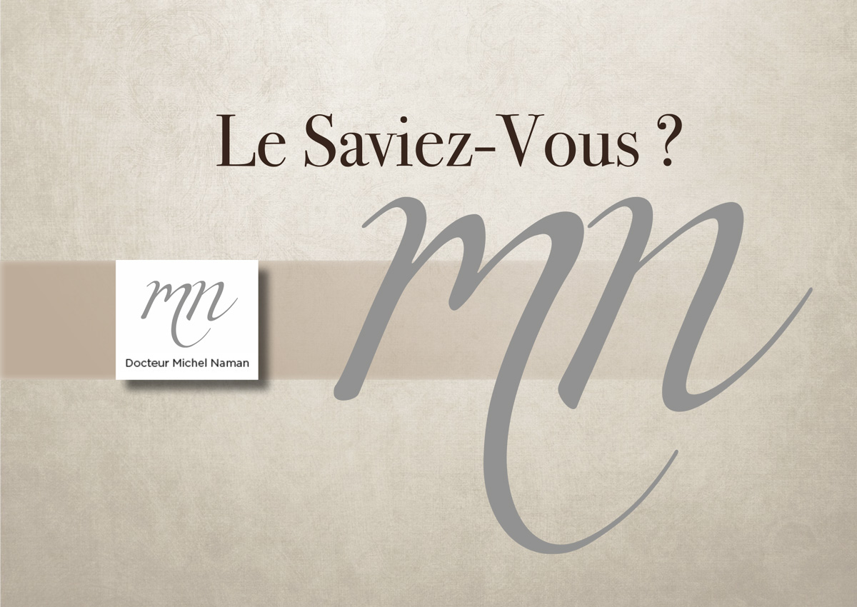 Le Saviez-Vous Docteur Michel Naman 1ère de couverture