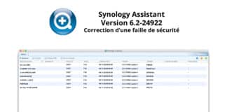 Mise à jour de sécurité importante pour Synology Assistant 6.2–24992 Synology Assistant 6.2-24922