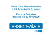 Report au 30 janvier 2020 de l’obligation de mise à jour Sesam-Vitale