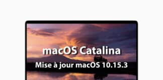 Mise à jour de macOS 10.15.3 Catalina macOS Catalina 10.15.3