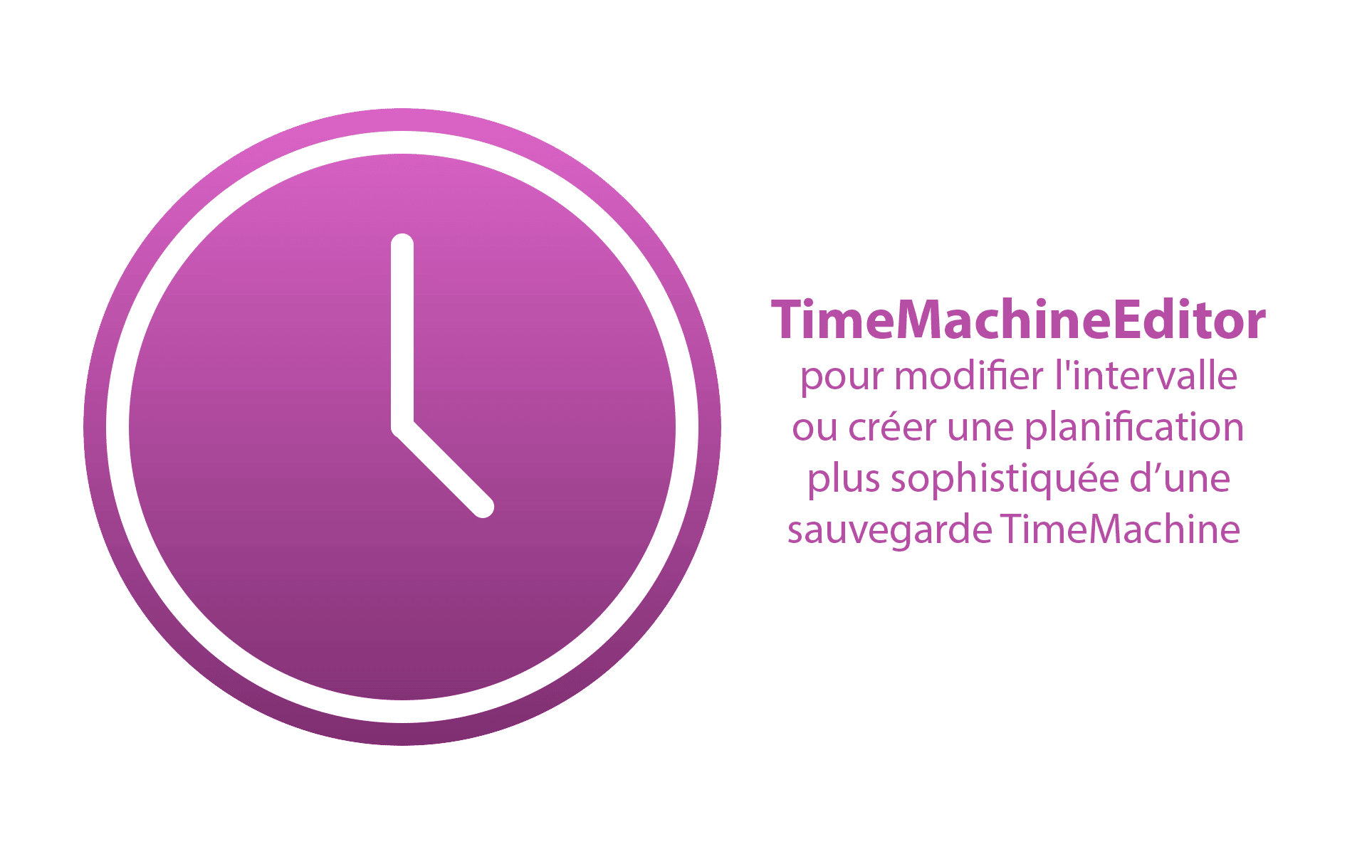 Time machine editor catalina version