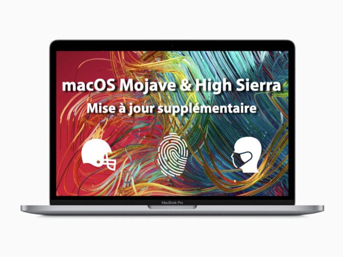 Mise à jour supplémentaire macOS Catalina 10.15.5