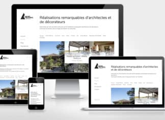 architecturalimmo.com – Réalisations d’architectes et de décorateurs Site internet achitecturalimmo.com pour Jérôme Siméon Conseil Immobilier