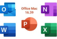 Mise à jour Office Mac 16.39 Build 20071300 Office mac 16.39 Build 20071300