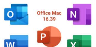 Mise à jour Office Mac 16.39 Build 20071300 Office mac 16.39 Build 20071300