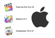 Apple met à jour Final Cut Pro, Motion et Compressor Apple Final Cut Pro Motion Compressor