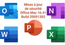 Mise à jour Office Mac 16.41 Build 20091302 Office Mac 16.41 Build 20091302