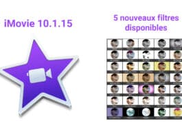 Nouvelle mise à jour Apple iMovie 10.1.15 iMovie 10.1.15 nouveaux filtres