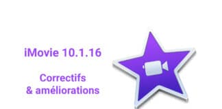Petite mise à jour pour Apple iMovie 10.1.16 iMovie 10.1.16