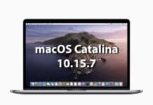 Mise à jour de macOS Catalina 10.15.7 proposée par Apple macOS 10.15.7