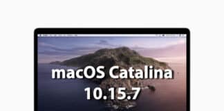 Mise à jour de macOS Catalina 10.15.7 proposée par Apple macOS 10.15.7