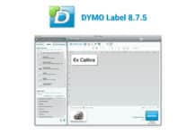 Nouvelle version pour macOS de Dymo Label 8.7.5 Dymo Label 8.7.5