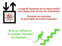 Si tu es vaillant·e, tu montes l’escalier en chantant !!!