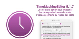 TimeMachineEditor 5.1.7 pour contrôler ses sauvegardes TimeMachineEditor 5.1.7