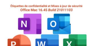 Mise à jour Office Mac 16.45 Build 21011103 Office Mac 16.45