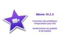 Mise à jour Apple iMovie 10.2.3 pour régler les problèmes d’importation pour iOS iMovie 10.2.3
