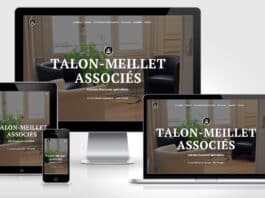 ReDesign du site Talon-Meillet Associés – Cabinet d’avocats spécialisés talon-meillet-avocats.com