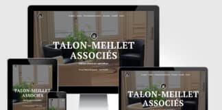 ReDesign du site Talon-Meillet Associés – Cabinet d’avocats spécialisés talon-meillet-avocats.com