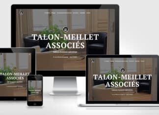 ReDesign du site Talon-Meillet Associés – Cabinet d’avocats spécialisés talon-meillet-avocats.com