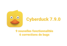 Cyberduck 7.9.0 – 9 nouvelles fonctionnalités et 6 bugs corrigés Cyberduck 7.9.0