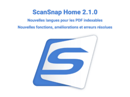 Mise à jour Fujitsu ScanSnap Home 2.1.0 pour Mac