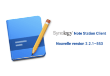 Synology NoteStation 2.2.1–553 est disponible en téléchargement Synology Note Station Client 2.2.1-553