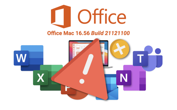 Office Mac 16.56 build 21121100