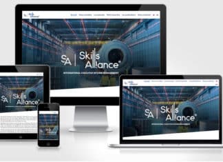 Nouvelle identité visuelle et nouveau site internet pour Skills-Alliance Skills-Alliance® Site internet responsive
