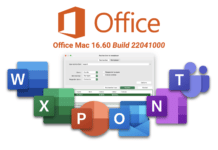 Mise à jour Office Mac 16.60 Build 22041000 Office Mac 16.60