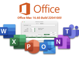 Mise à jour Office Mac 16.60 Build 22041000 Office Mac 16.60